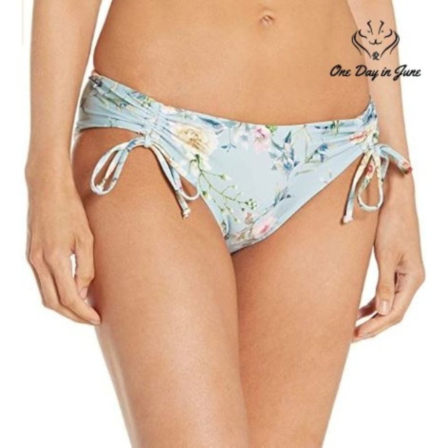 Vicious Young Babes Doll Face Cinched Bikini Bottom Size L