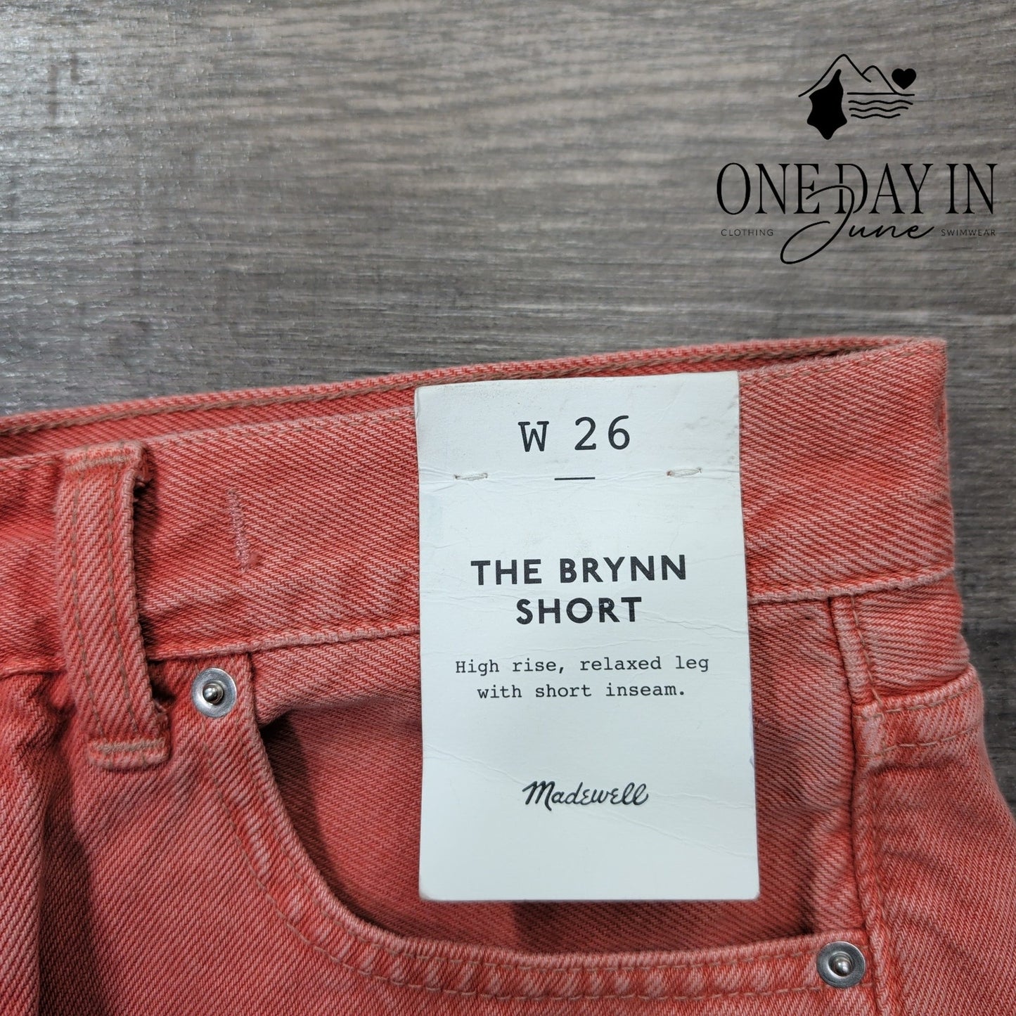 Madewell The Brynn Short Size 2 (26)