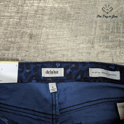 delaluz jeans Mid Rise Ankle Skinny Jeans Size 8
