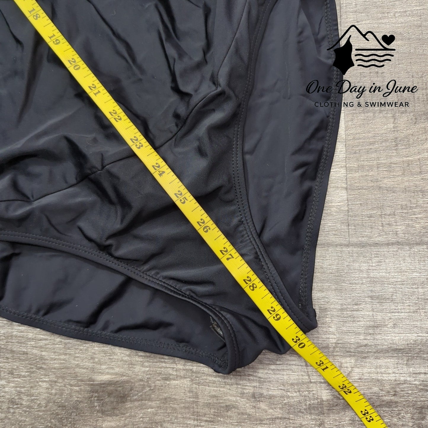 East Elegant V Neck Maternity One Piece Swimsuit Size L