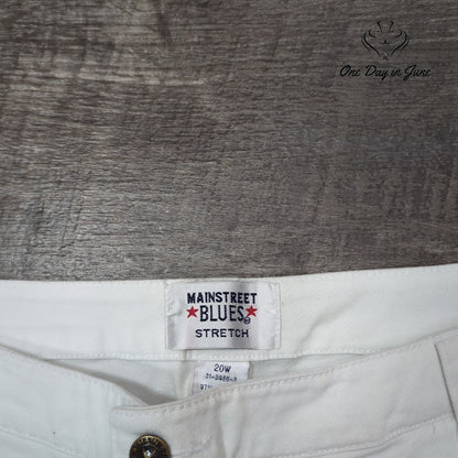 Mainstreet Blues Plus Size Straight Leg Jeans Size 20W