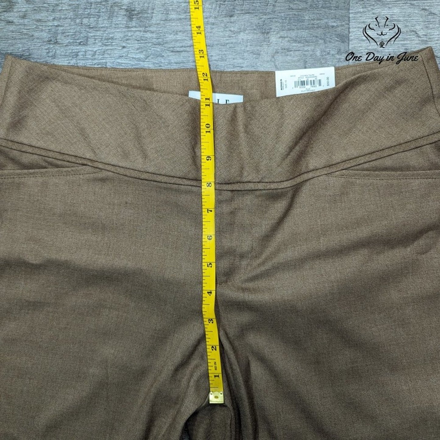 Elle Mid Ride Boot Cut Pants Size 10