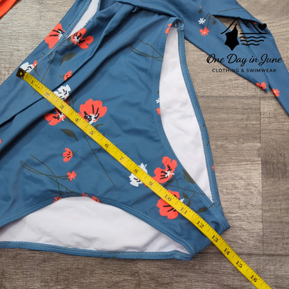 Dokotoo Crop Top High Waist Bikini Swimsuit Size M