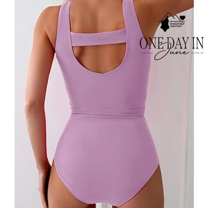 Eomenie High Waist Cop Bikini Swimsuit Size S