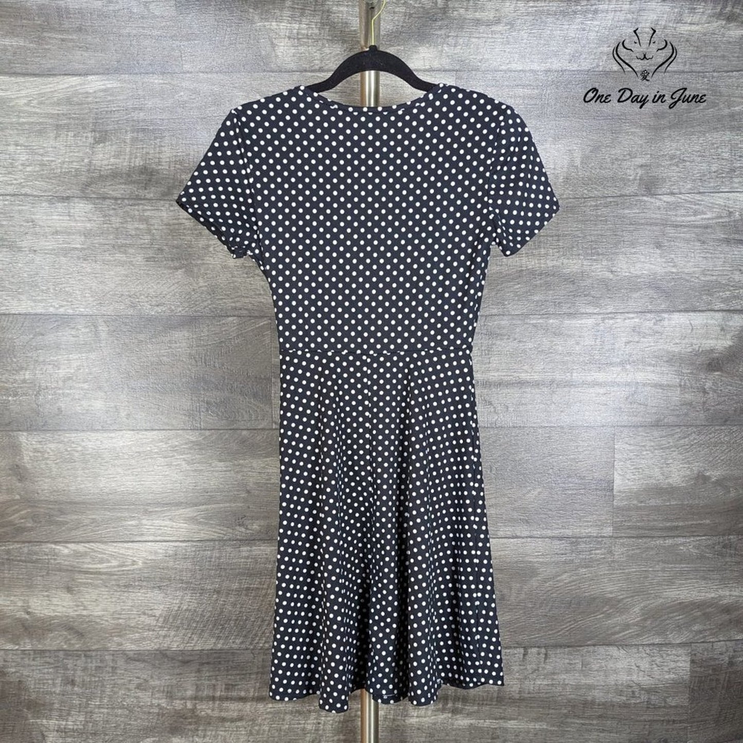 Rolla Coster Polka Dot Short Sleeve Mini Dress Size S