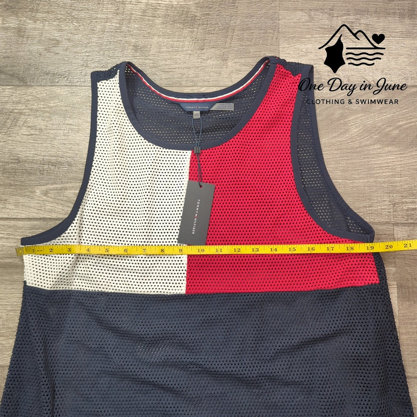 Tommy Hilfiger Mesh Swim Coverup Size L/X