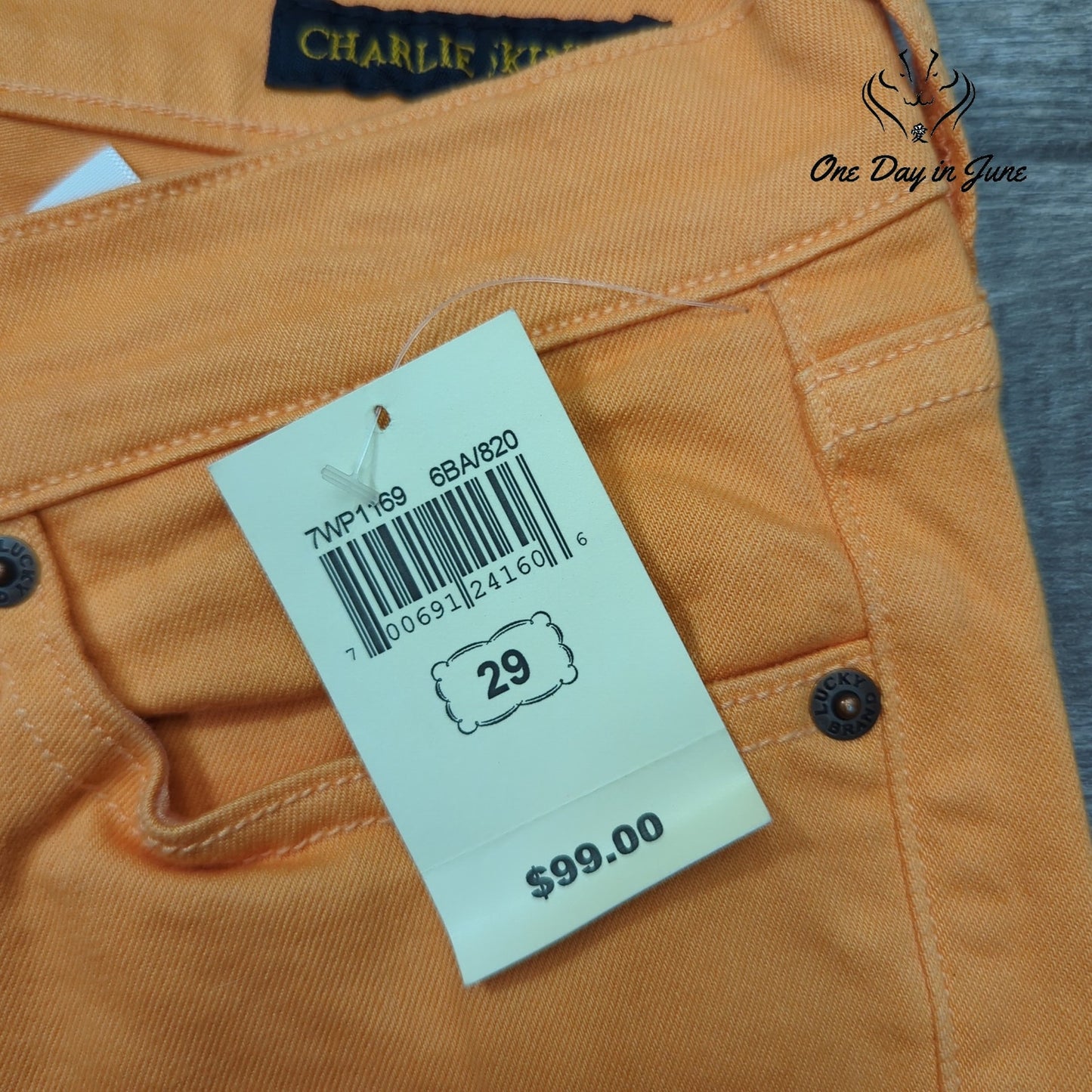 Lucky Brand Charlie Skinny Jeans Size 8