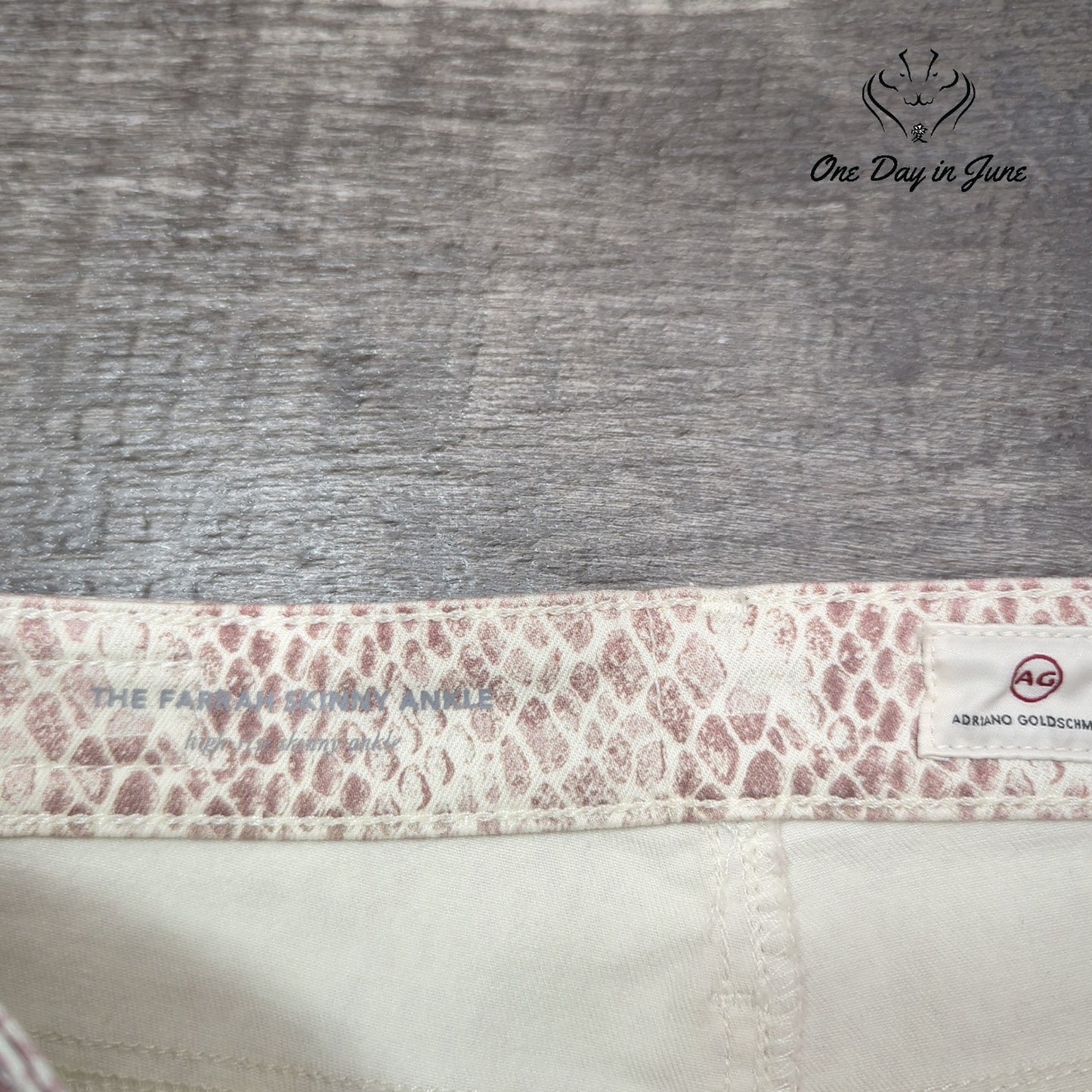 Adriano Goldschmied The Farrah Skinny Ankle Jeans Size 28 (6)