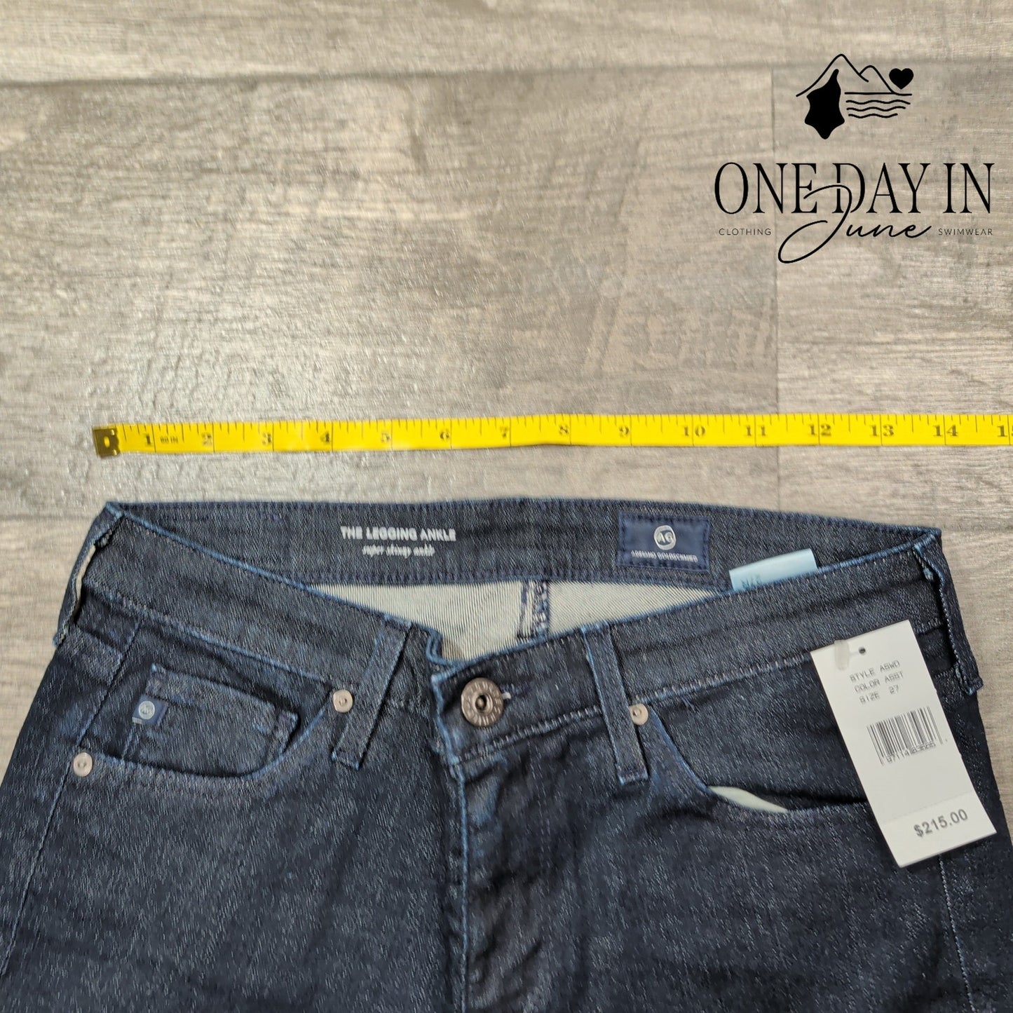 AG Adriano Goldschmied The Legging Ankle Jeans Size 4 (27)