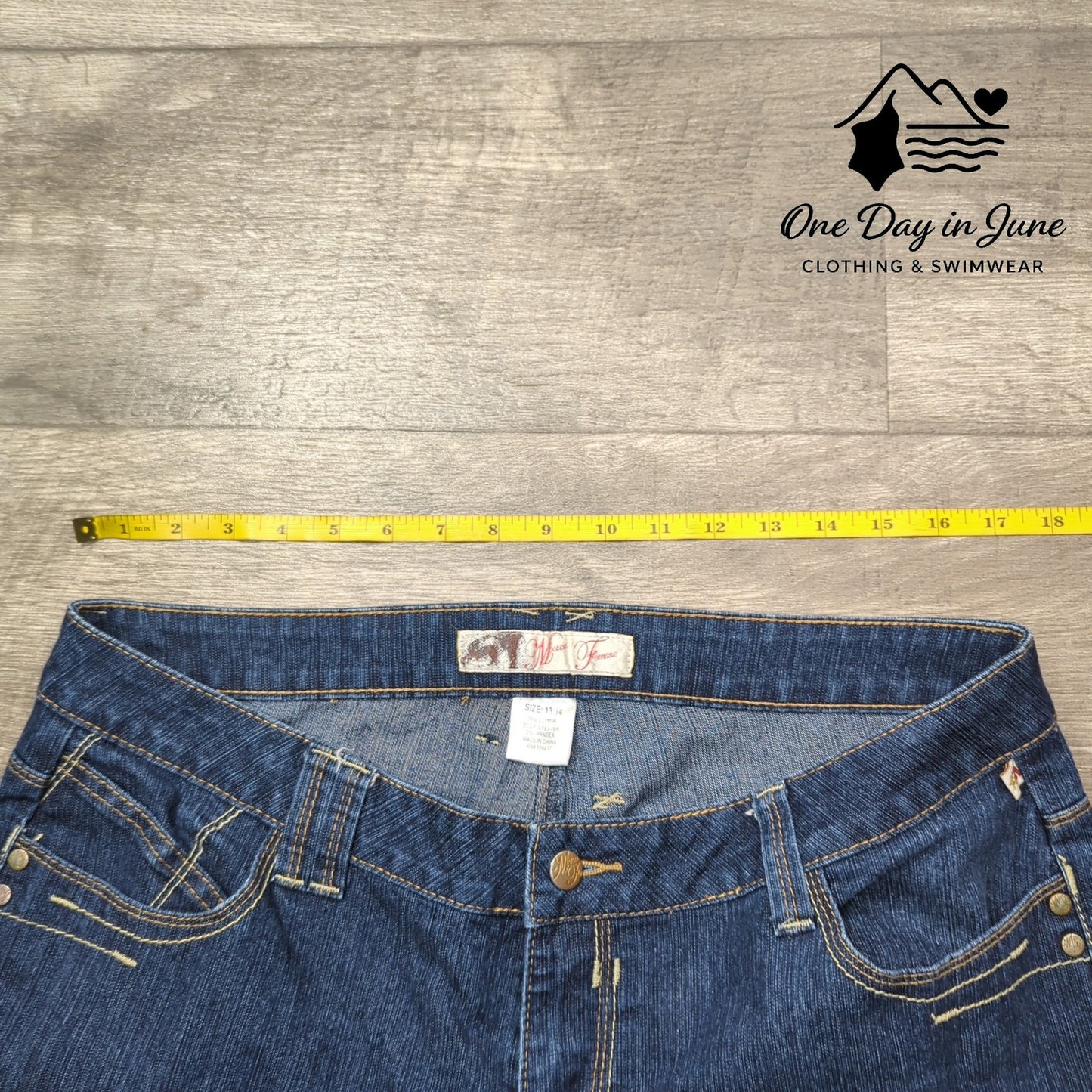 Mecca Femme Straight Leg Jeans Size 14