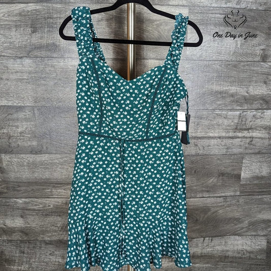 City Triangles Fit & Flare Lined Dress Size M