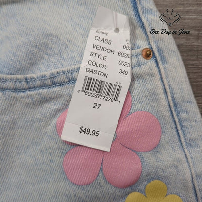 Pacsun 90's Girlfriend Denim Shorts Size 27 (4)