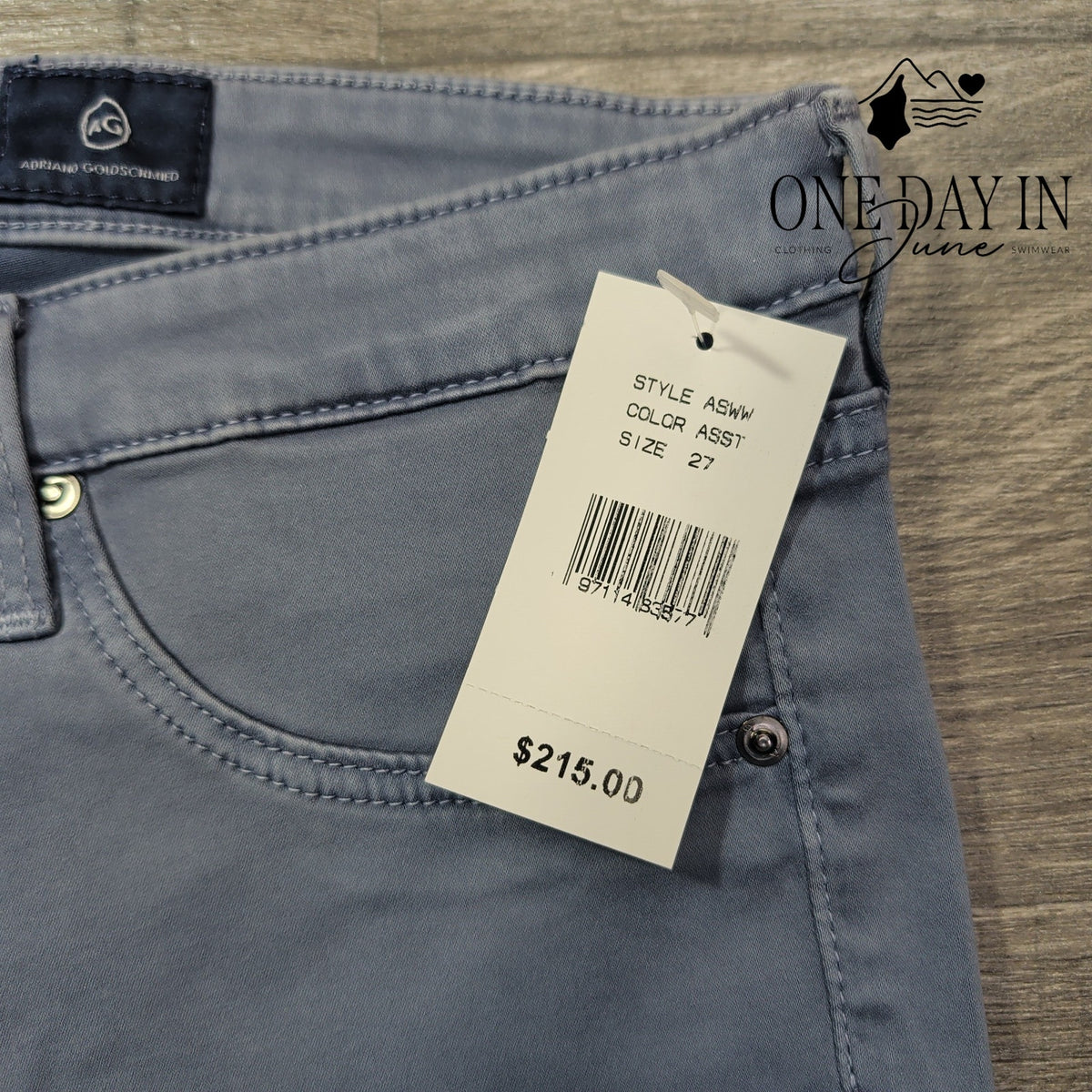 AG Adriano Goldschmied The Legging Ankle Super Skinny Jeans Gray NWT Size 4 (27)