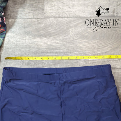CharmLeaks Boyshort Tankini Swimsuit Size XL