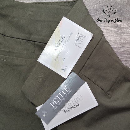 Christopher & Banks Mid Rise Ankle Pants Size 6P