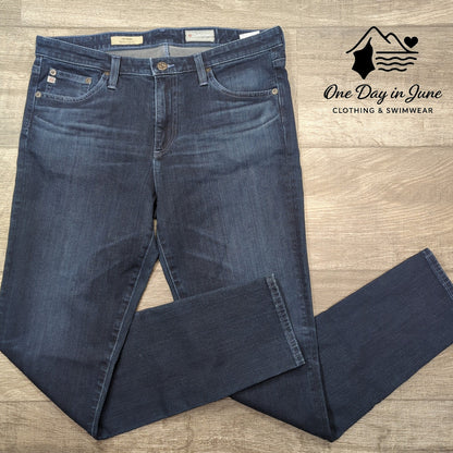 AG Adriano Goldschmied The Prima Mid Rise Cigarette Jeans Size 31 (12)