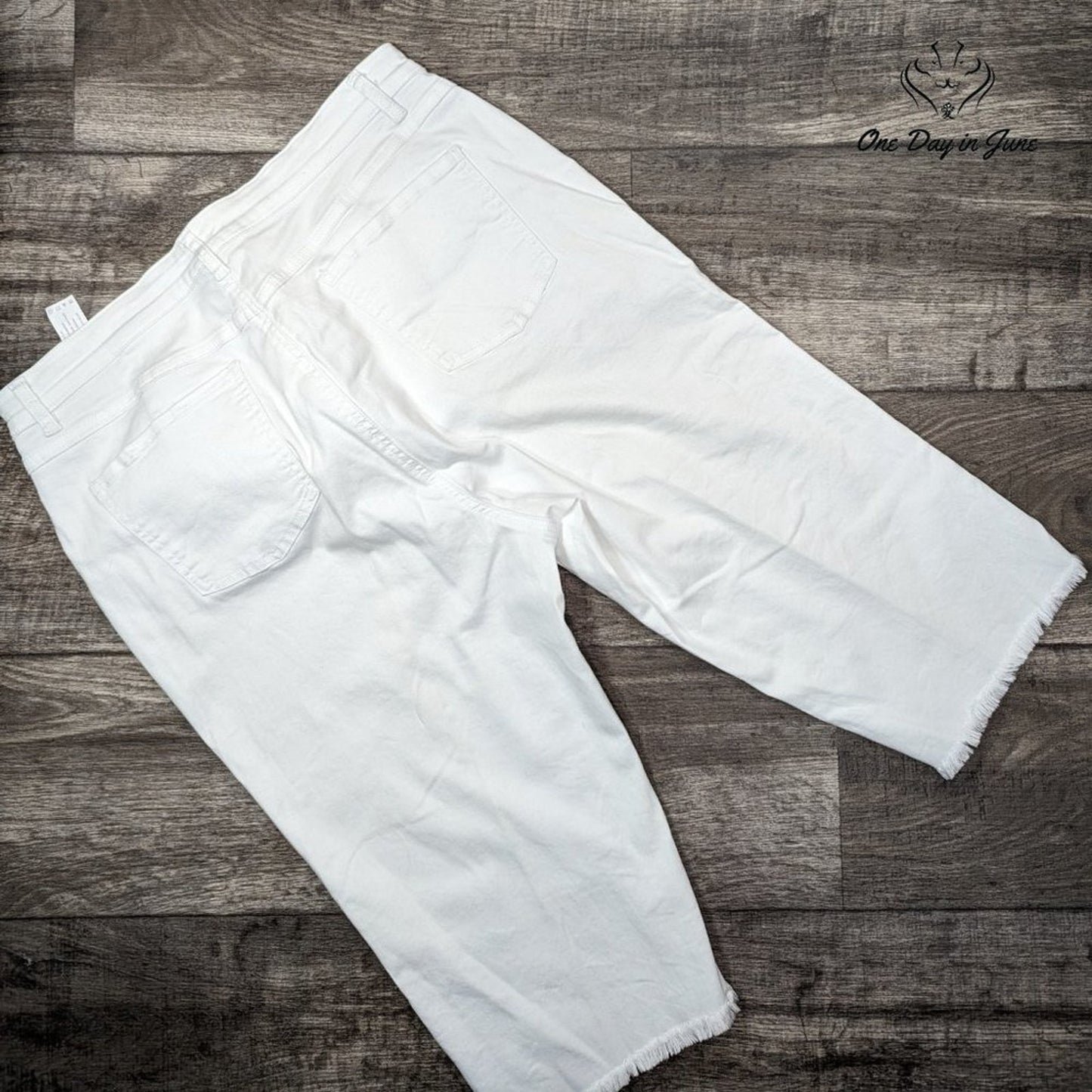 FDL Suzanne Cropped Jeans Size 18