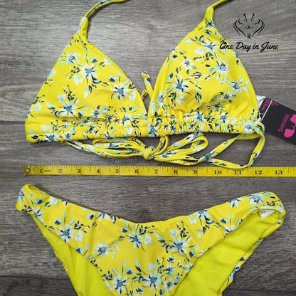 Shekini Triangle Bikini Swimsuit Size S