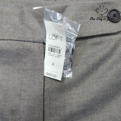 Loft Kate Classic Wide Leg Pants Size 6