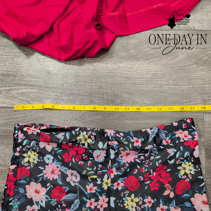 Tempt Me Boyshort Blouson Bikini Swimsuit Size XXL