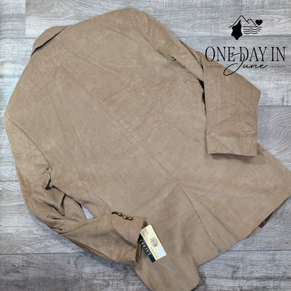Ralph Lauren 2 Button Corduroy Blazer Size 36 Reg