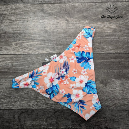 Shekini Floral Bikini Bottom Size M