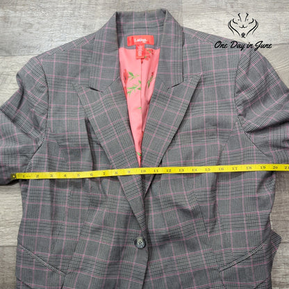 Latina One Button Blazer Size 20