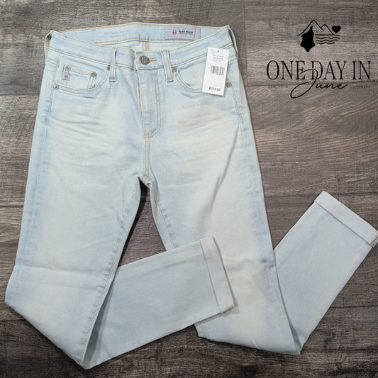 AG Adriano Goldschmied The Prima Roll Up Straight Jeans Size 4 (27)
