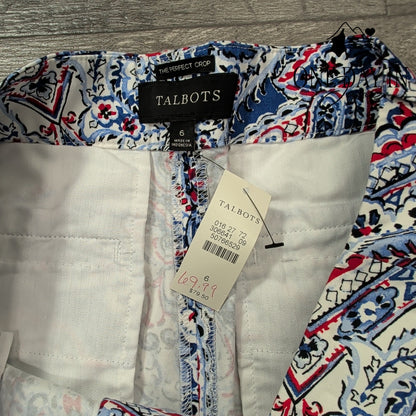 Talbots The Perfect Crop Pants Size 6