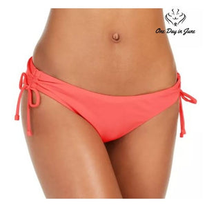 Bar III Side Tie Hipster Bikini Bottoms Swimwear Bathing Suit Size XL