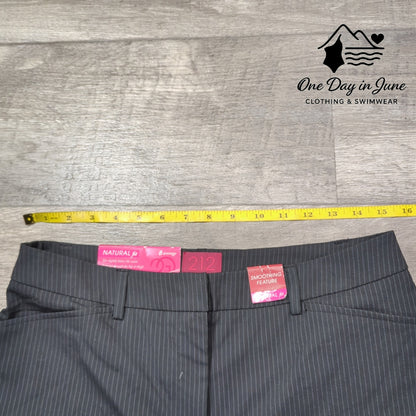 212 Collection Natural Fit Straight Leg Dress Pants Size 8