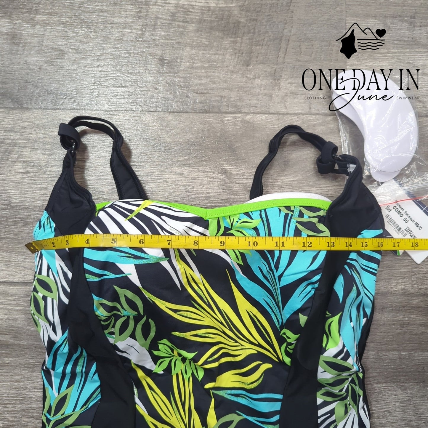 Merry Style Plus Size Molded Cup One Piece Swimsuit Size 4XL