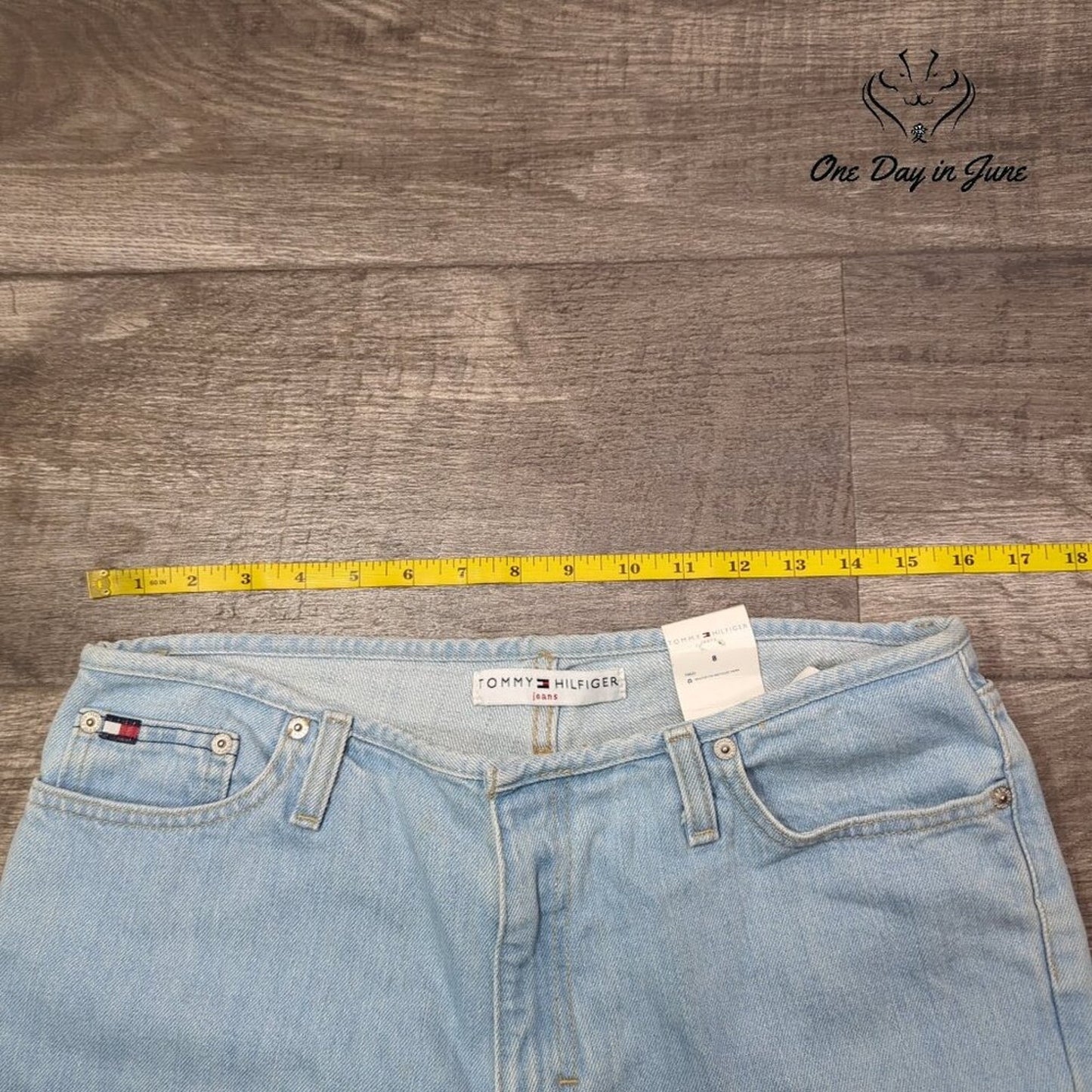 Tommy Hilfiger Bootcut Low Rise Jeans Size 8