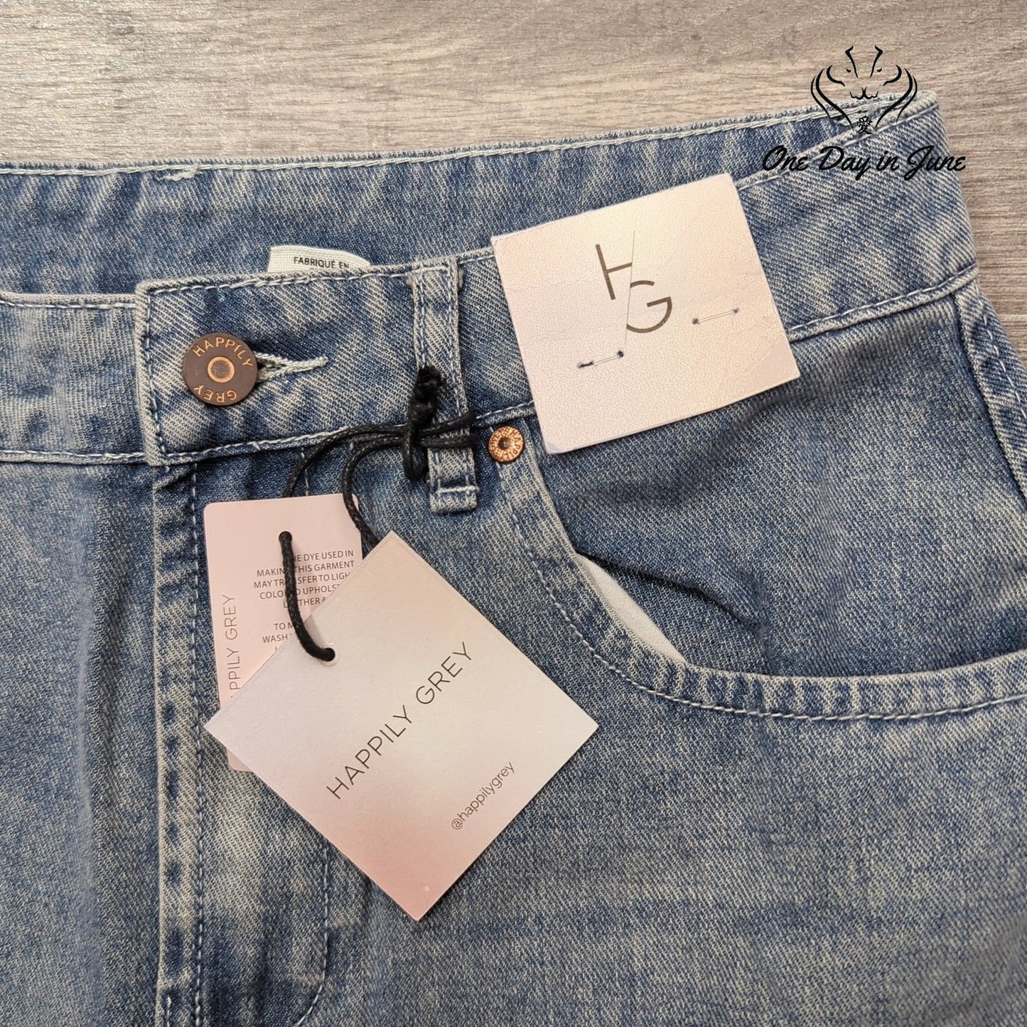 Happily Grey Juniors Denim Maxi Skirt Size 5