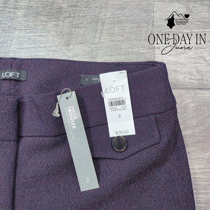 Loft Marisa Trouser Pants Size 2