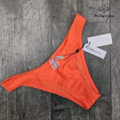 Bcbgeneration Standard Scoop Hipster Bikini Bottom Size XL