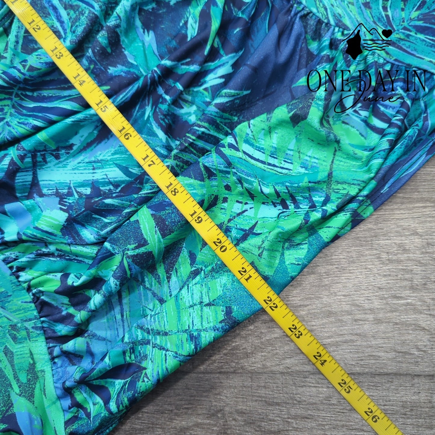 Minxueer Tropical Tankini Top Size 10