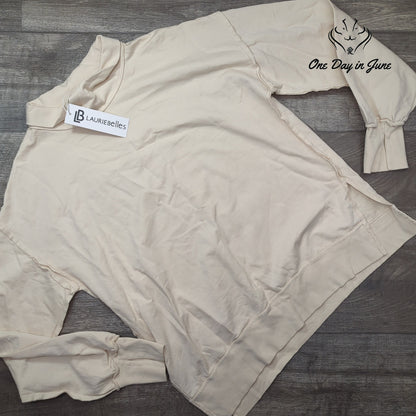 Chelsea DeBoer Mock Turtle Neck Long Sleeve Sweatshirt Size XS/S