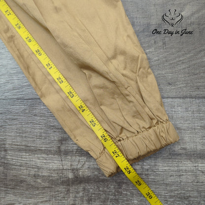 For the Republic Cargo Jogger Pants Khaki Tan Cotton NWT Size XS