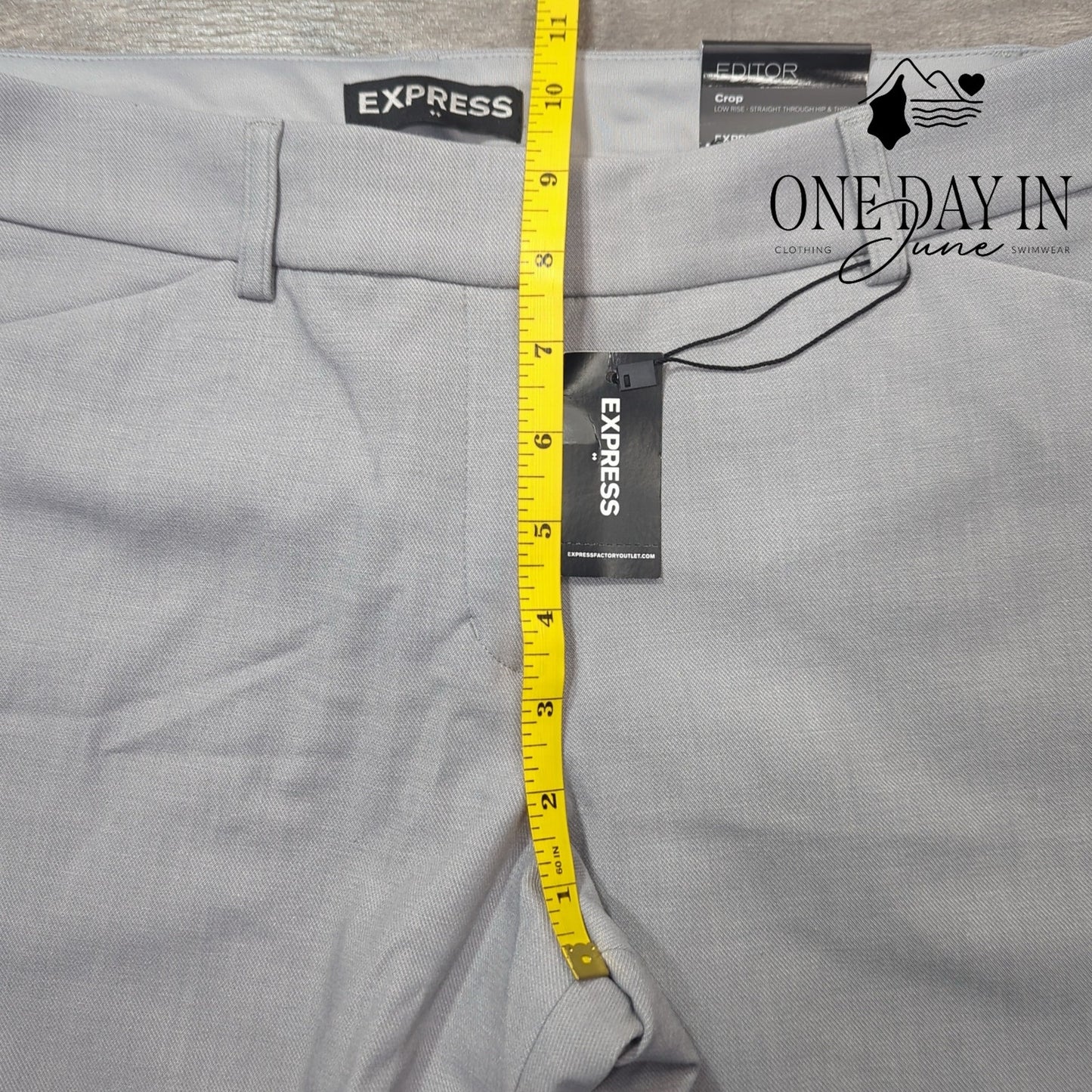 Express Editor Crop Low Rise Pants Size 10
