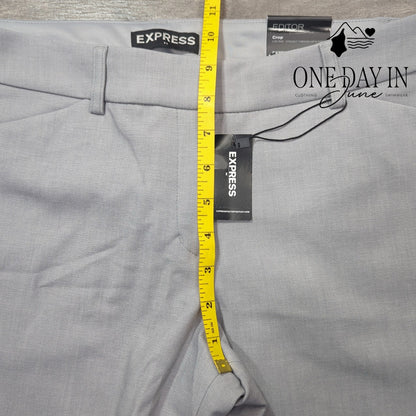 Express Editor Crop Low Rise Pants Size 10