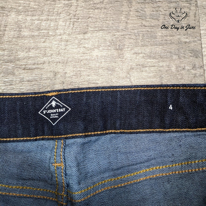 St. John's Bay Cropped Jeans Size 4