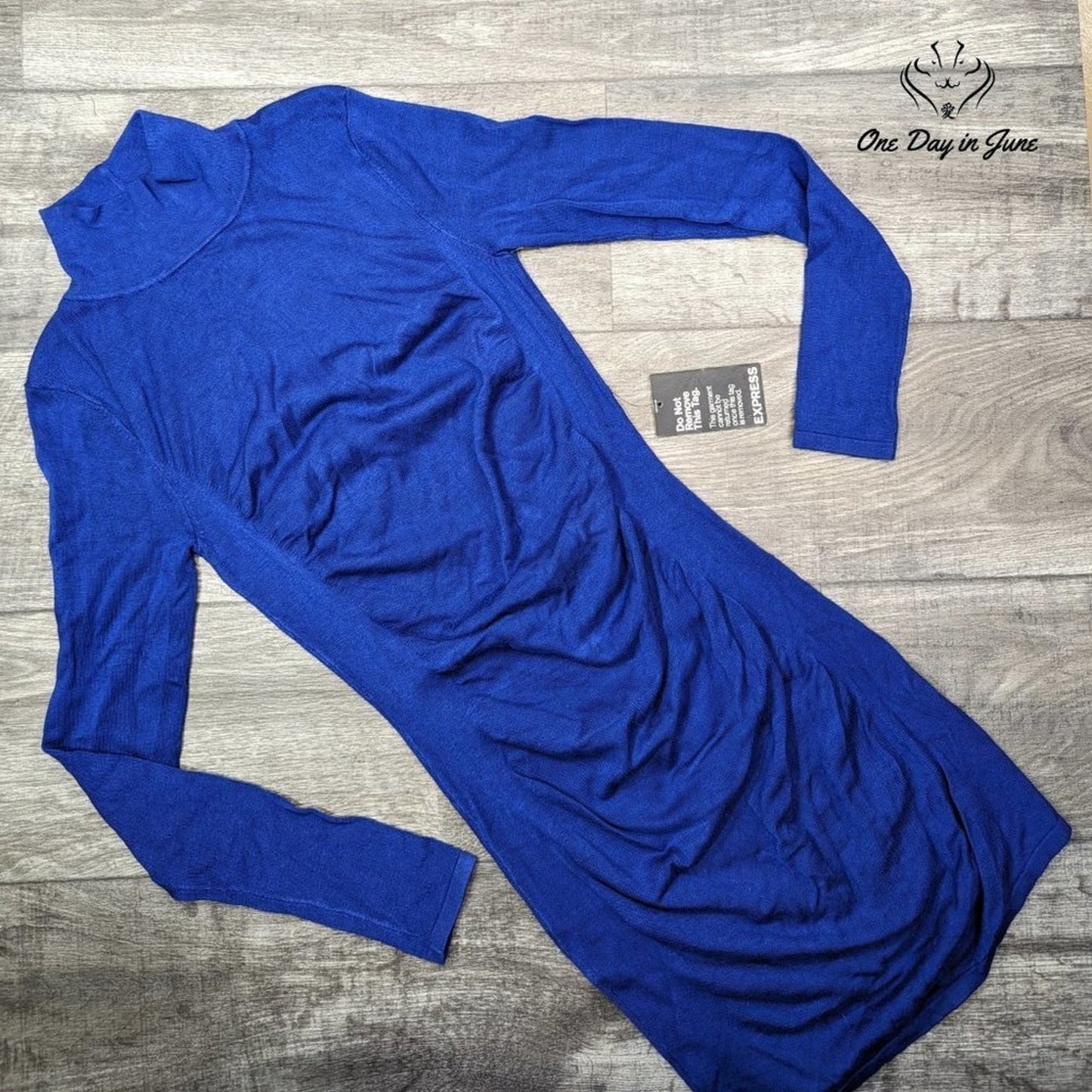 Express Long Sleeve Turtle Neck Dress Size S