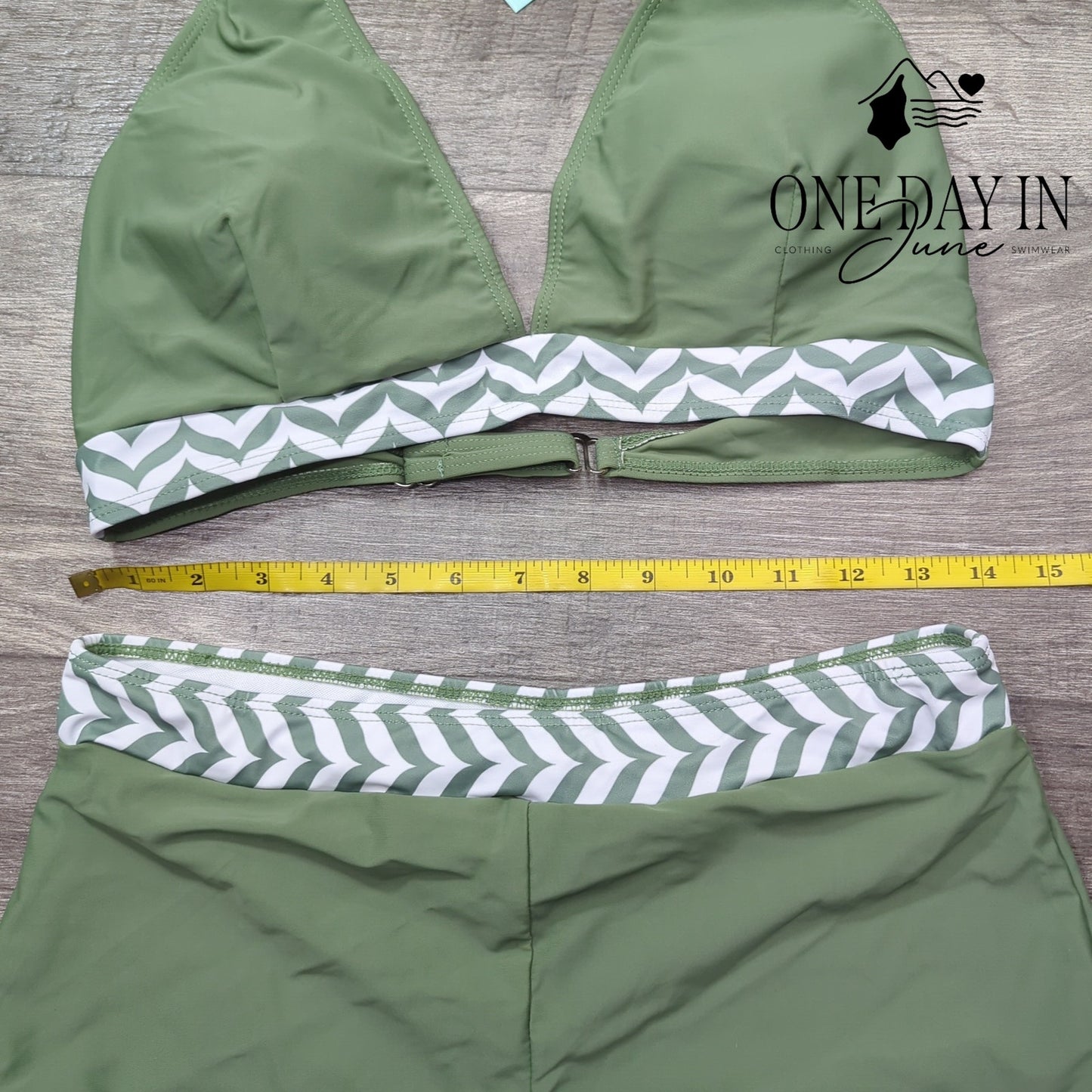 Adisputent Boyshort Bikini Swimsuit Size L