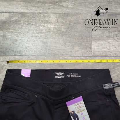 Levi's Signature Pull On Skinny Jeans Size 16S