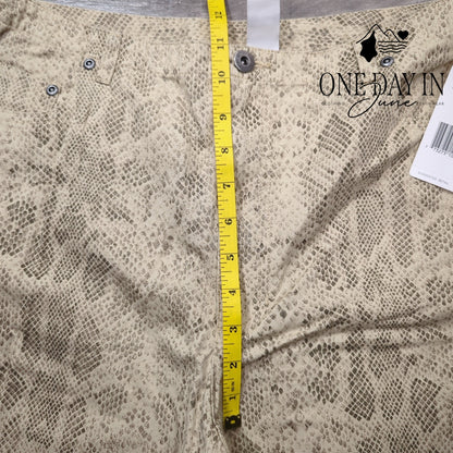 Liz Claiborne Animal Magnatism Straight Leg Pants Size 14