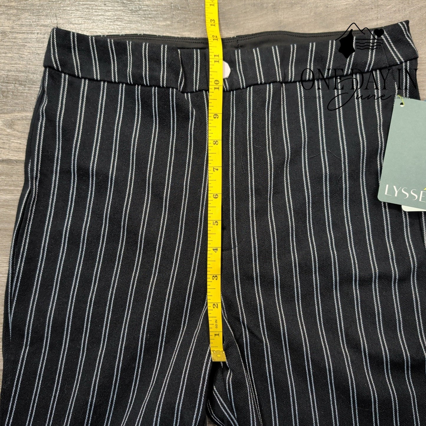 Lysse Striped Trouser Pants Size M