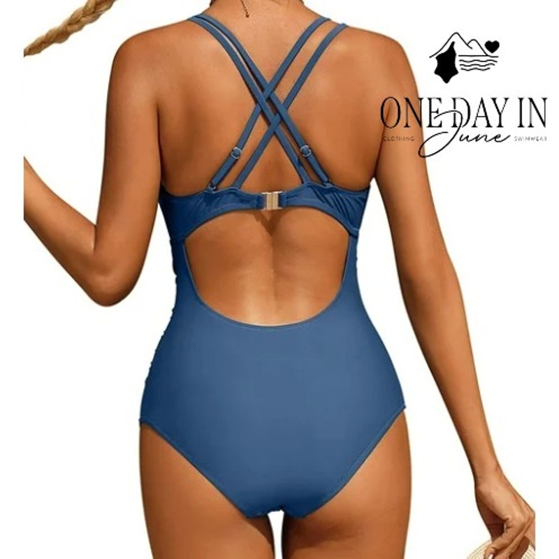Charmo Tummy Control One Piece Swimsuit Size L