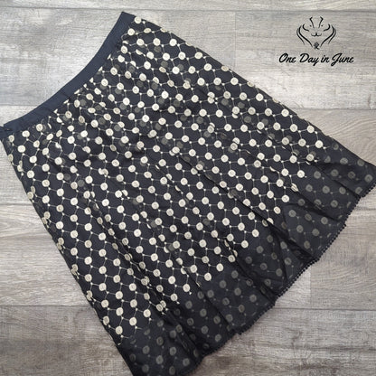 Ann Taylor A Line Silk Skirt Size 2