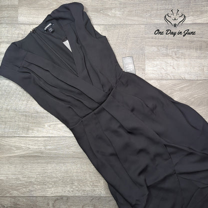 Express V Neck Knee Length Dress Size XXS